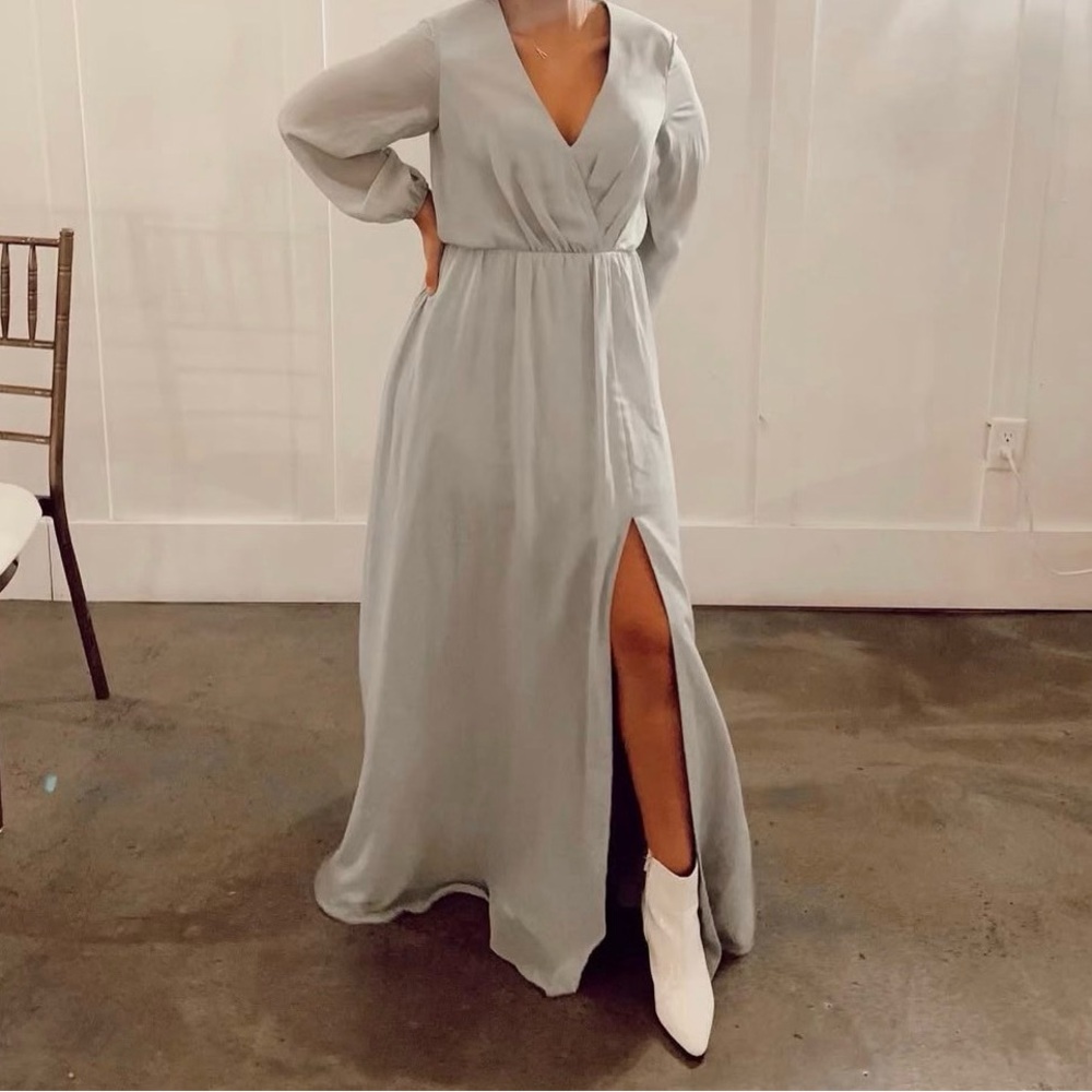 Bridesmaid Dress - Light Olive